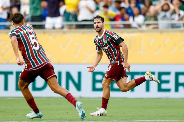 Martinelli comemora gol do Fluminense
