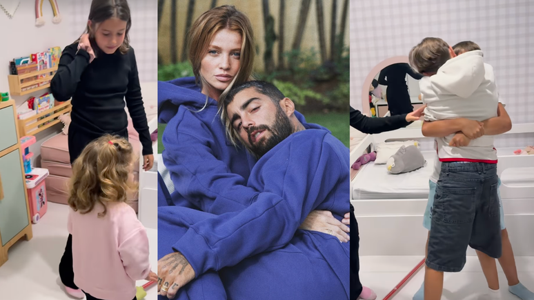 Pedro Scooby registra reencontro emocionante dos filhos