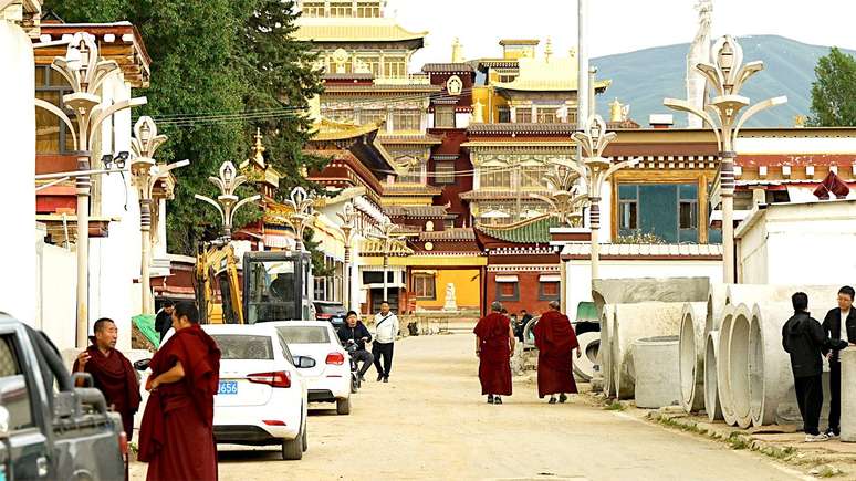Os antigos monastérios de Aba agora estão atraindo mais turistas chineses