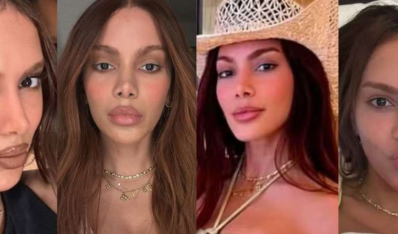 Anitta revelou mais de 5 rostos diferentes após debutar nova aparência e chocar a web. Compare as fotos!.