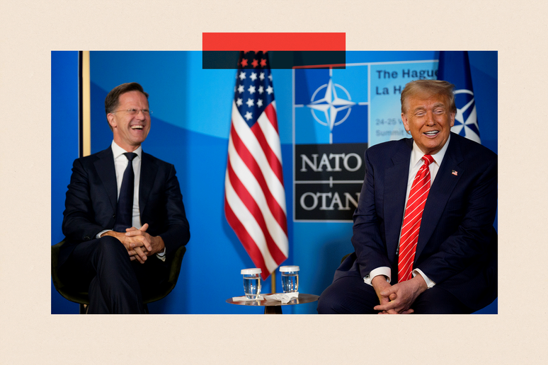 O Secretário-Geral da OTAN, Mark Rutte, enviou a Trump uma mensagem de felicitações antes da cúpula