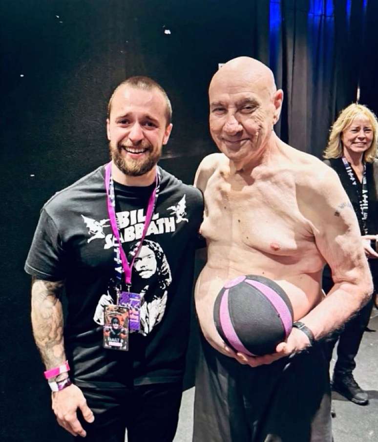 Eloy Casagrande e Bill Ward