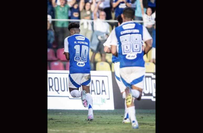 Matheus Pereira foi o destaque do Cruzeiro na vitória sobre o Banfield –