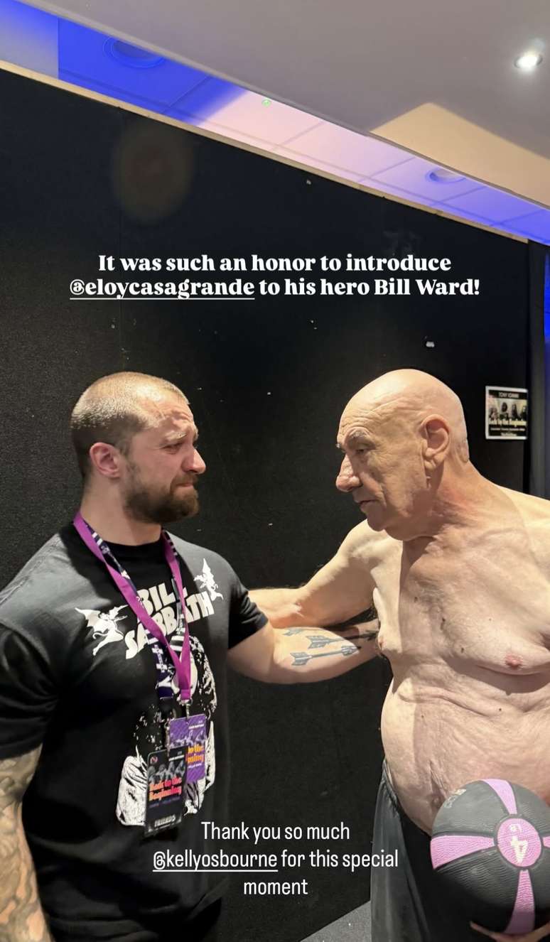 Eloy Casagrande e Bill Ward