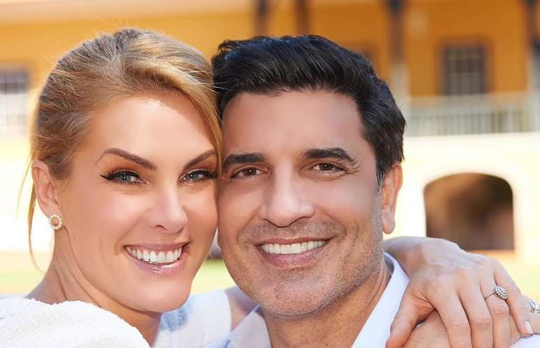 Ana Hickmann e Edu Guedes 