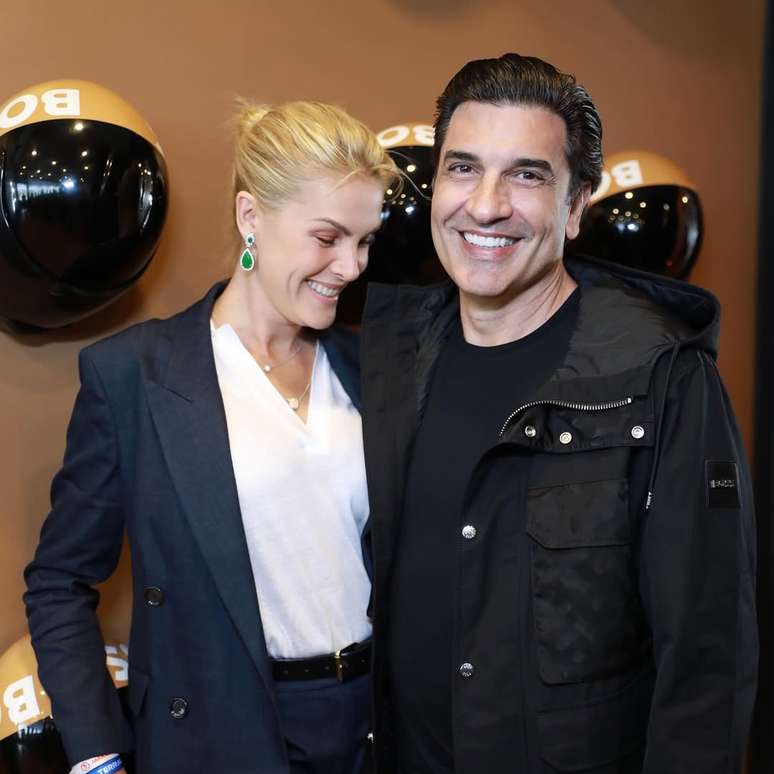 Ana Hickmann e Edu Guedes 