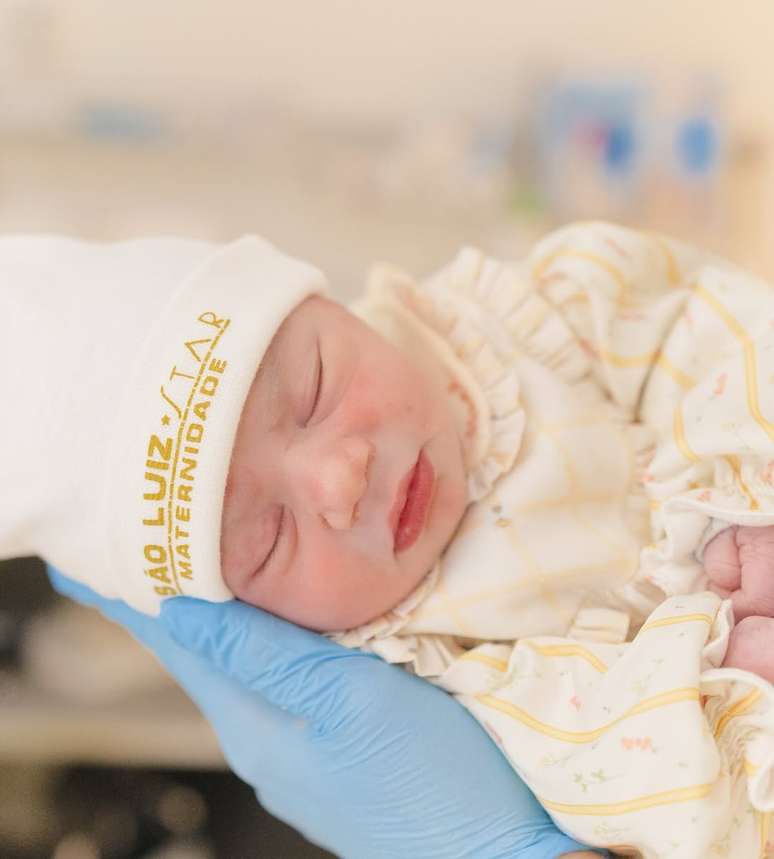 Mel, segunda filha de Neymar e Bruna Biancardi