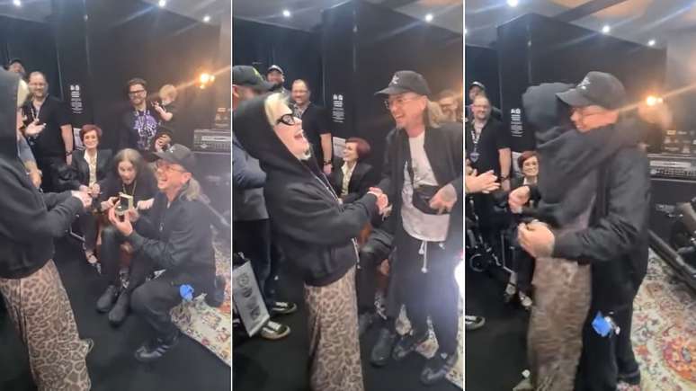 Sid Wilson, do Slipknot, pede Kelly Osbourne em casamento