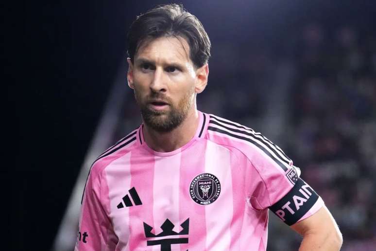 Messi em campo pelo Inter Miami