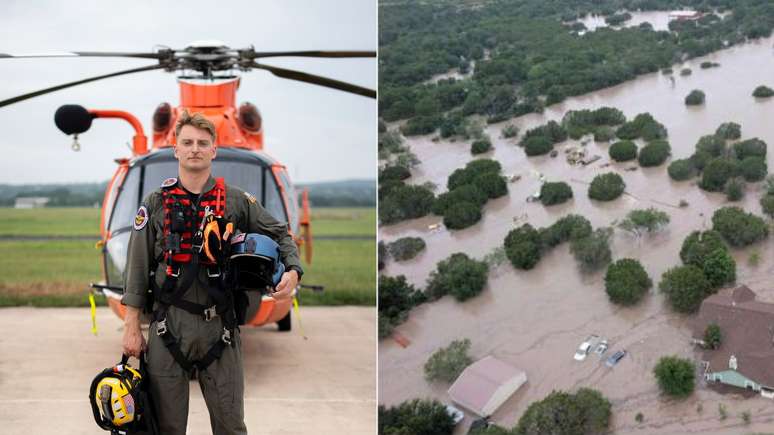 Scott Ruskan, de 26 anos, participou de 165 resgates em meio &agrave;s opera&ccedil;&otilde;es no estado do sul dos EUA
