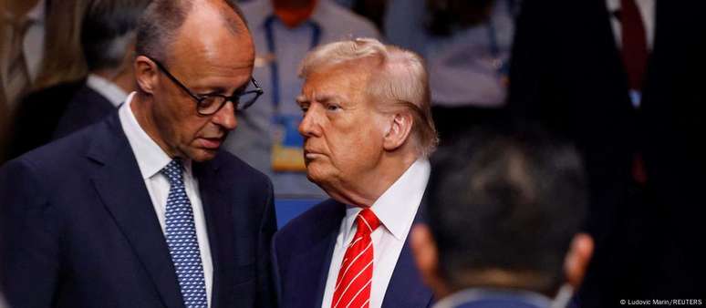 Rela&ccedil;&atilde;o sem p&eacute; de igualdade: Merz busca contato com Trump, mas n&atilde;o o considera confi&aacute;vel