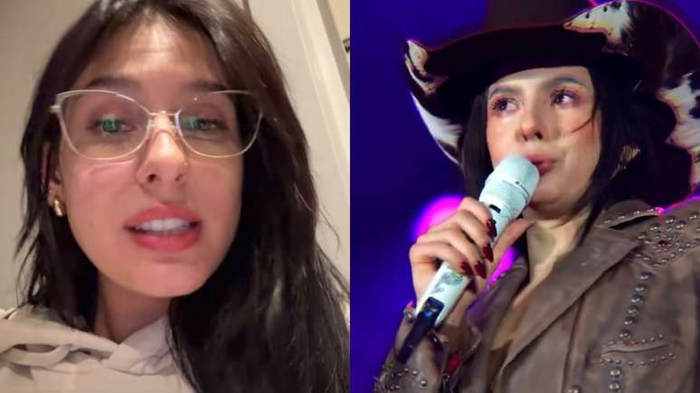 Ana Castela Presers and confirms the crisis after crying to the show: “It’s not easy for me” Ana Castela Presers and confirms the crisis after crying to the show: “It’s not easy for me”
