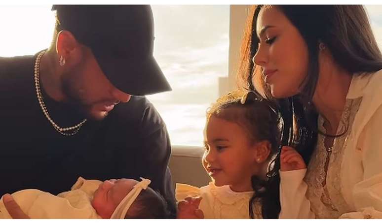Brunette Bianincardi and Neymar show the video of the 1st meeting of the daughters Mavie and the attitude impresses: “illuminated”