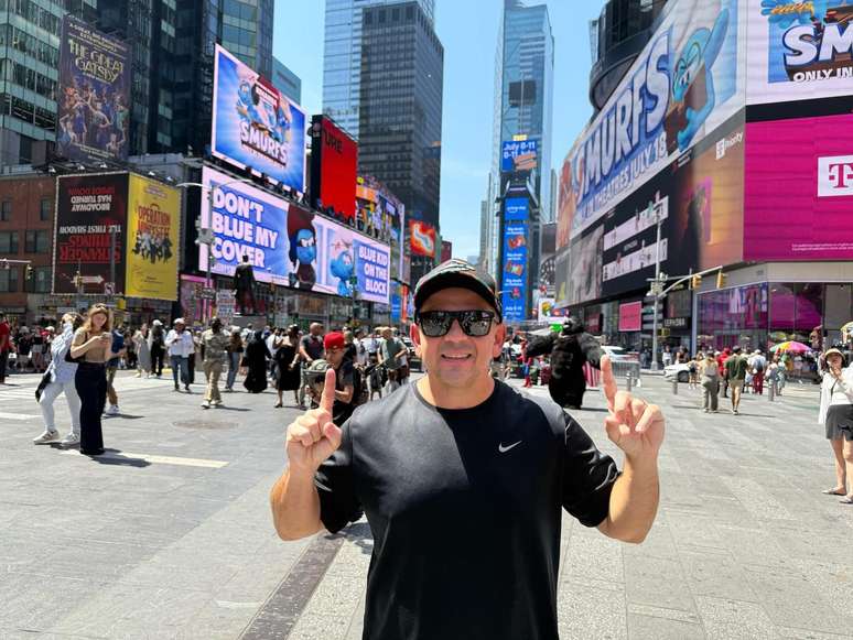 Jornalista chegou aos EUA para a reta decisiva da Copa do Mundo de Clubes 