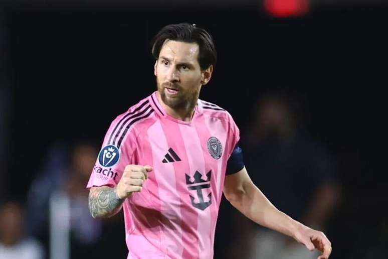 Lionel Messi em a&ccedil;&atilde;o pelo Inter Miami