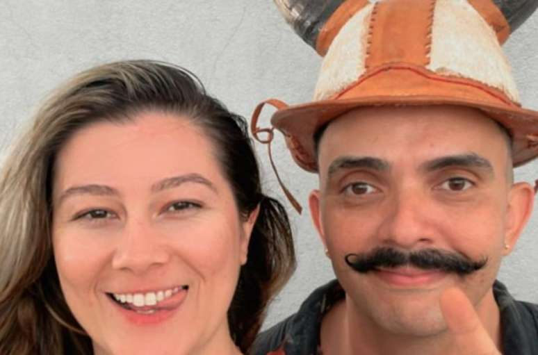Vagner e Bella estão juntos há 16 anos 