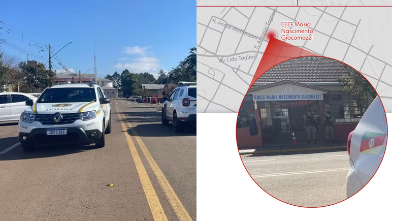 Adolescente com faca mata criança de 9 anos em ataque em escola no RS; outras duas ficam feridas