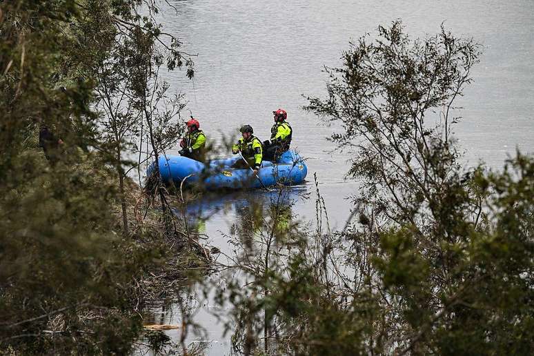 Os trabalhos de busca e resgate continuam em toda a área afetada