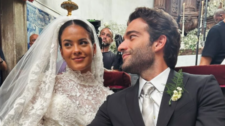 Humberto Carrão e Bella Campos em Vale Tudo