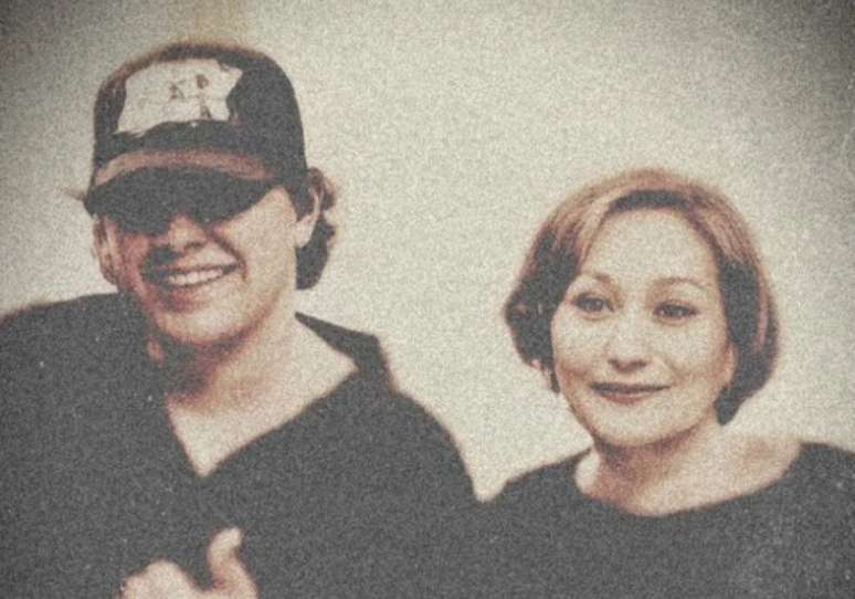 Chorão e Sônia Abrão