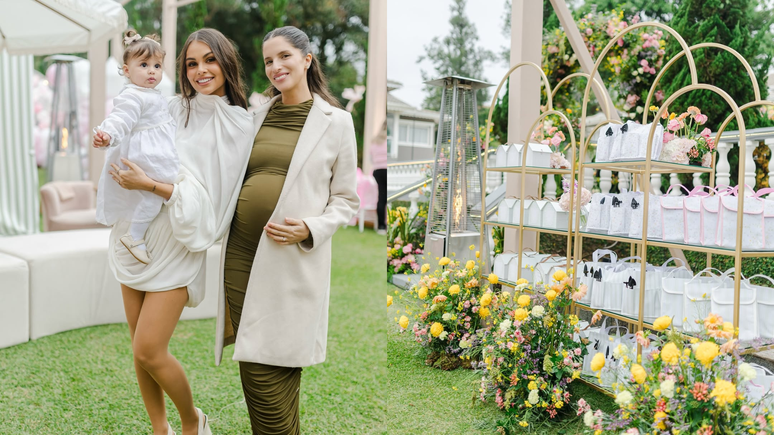 Amanda Kimberlly comemorou primeiro aniversário de Helena com o tema jardim