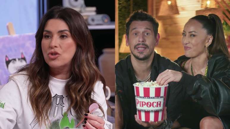 Fernanda Paes Leme comentou o romance de João Vicente de Castro com Sabrina Sato