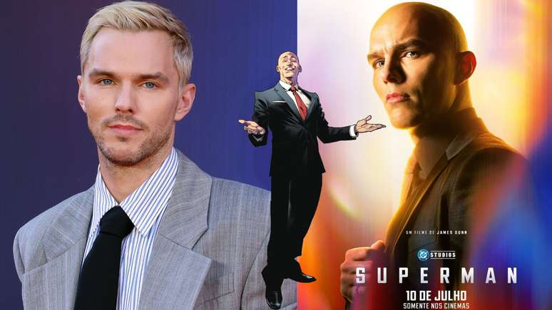 Nicholas Hoult plays Lex Luthor -