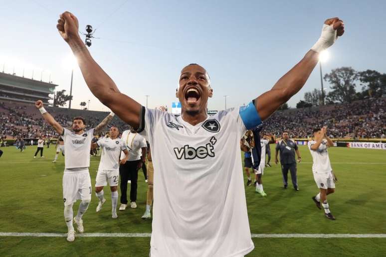 Jogadores do Botafogo