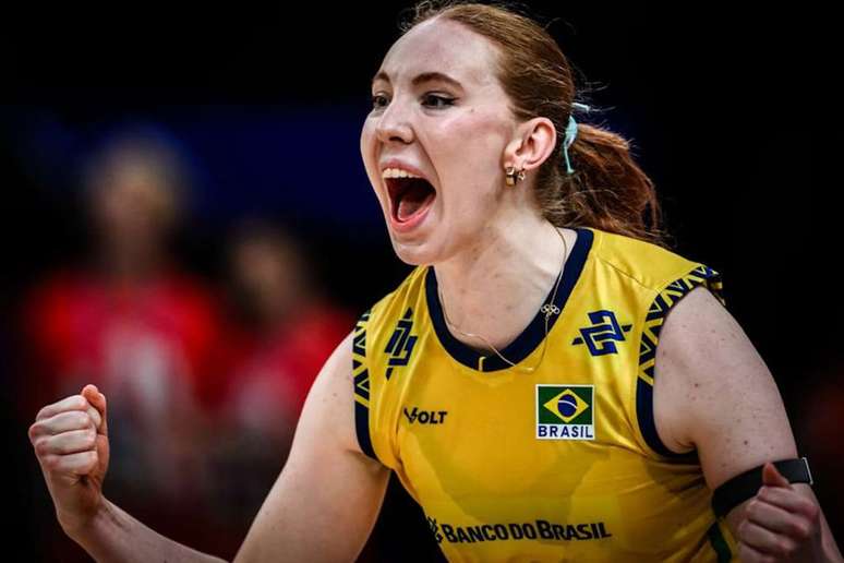 Seleção feminina do Brasil espanta zebra e vence Bulgária na abertura da terceira semana da Liga das Nações de Vôlei 2025