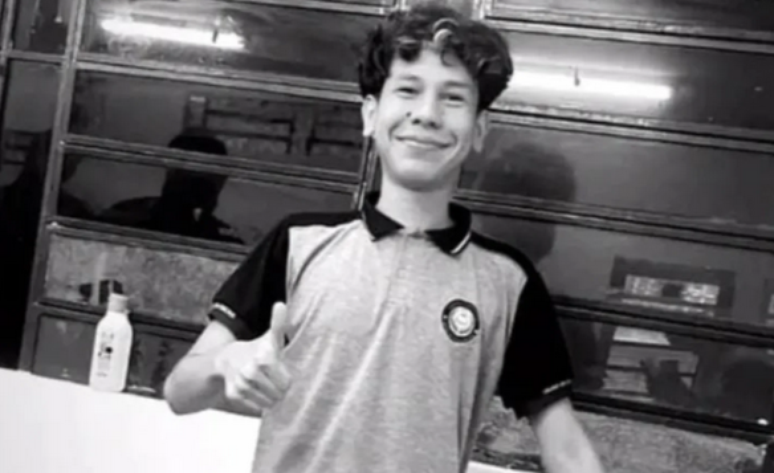 A escola estadual onde Fernando estudava fez uma publicação em homenagem a ele