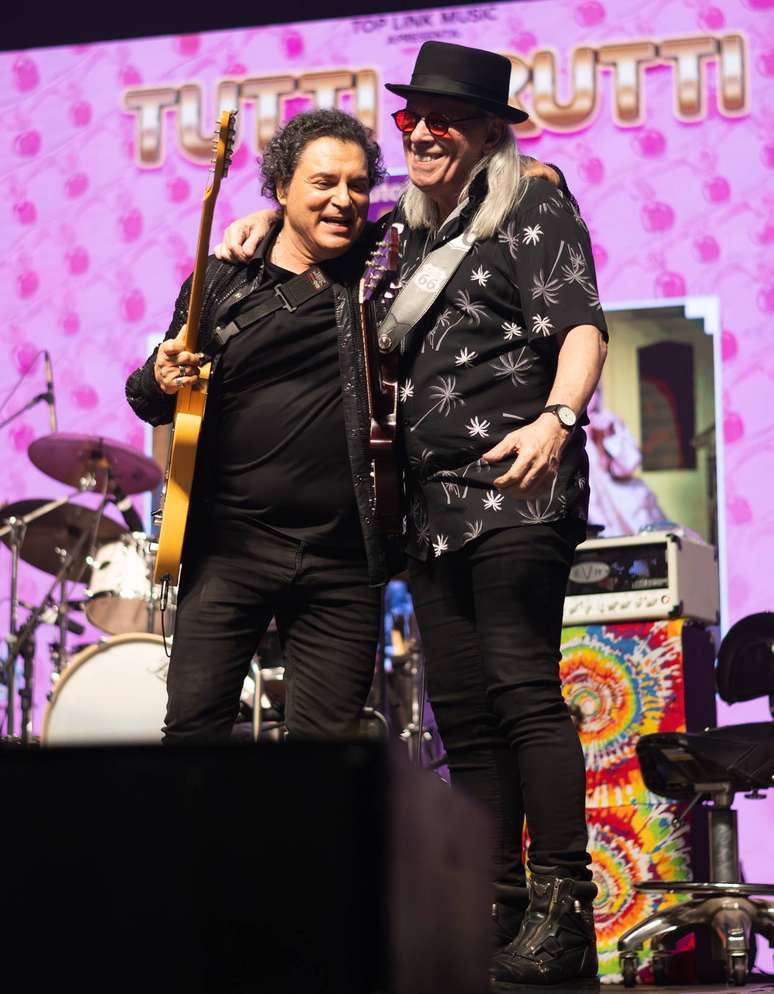 Frejat e Luiz Carlini, do Tutti Frutti -