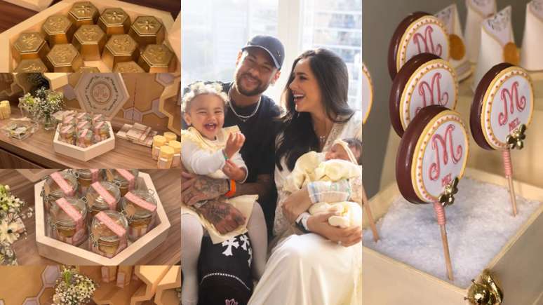What did Brunette and Neymar souvenir of motherhood of his daughter Mel have given Bruna? Know