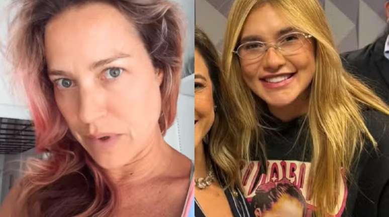 Luana Piovani alfineta Virginia