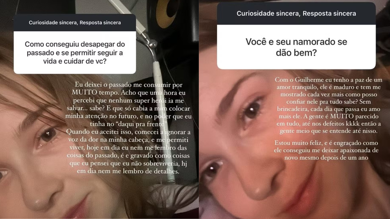 Stories do instagram de Sammy