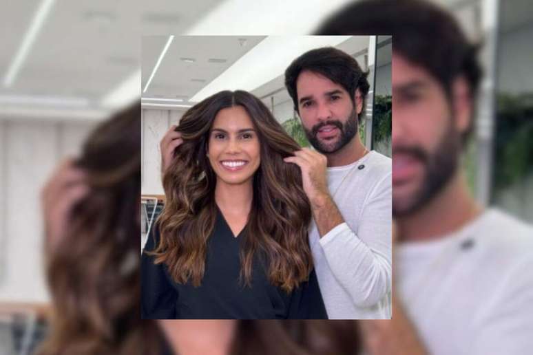 O cabelo tom de avelã é perfeito para iluminar os fios e manter a naturalidade