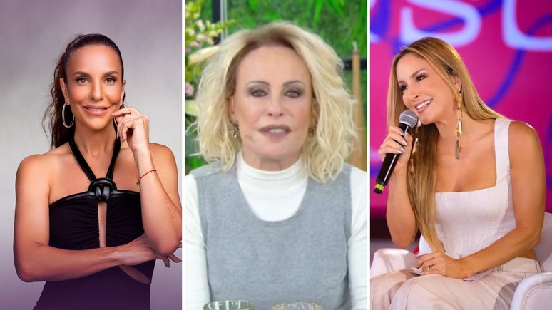 Que vacilo! Ana Maria Braga manda parabéns para Claudia Leitte e toca Ivete Sangalo em seguida