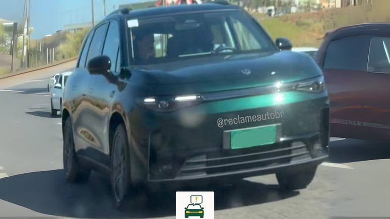 Leapmotor C10 flagrado em testes nas ruas de Belo Horizonte (MG)