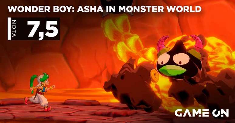 Wonder Boy: Asha in Monster World - Nota 7,5
