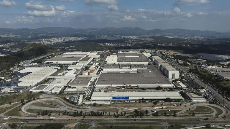 Polo Automotive da Stellantis em Betim (MG)