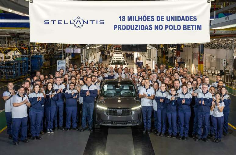 Polo Automotive da Stellantis em Betim (MG)