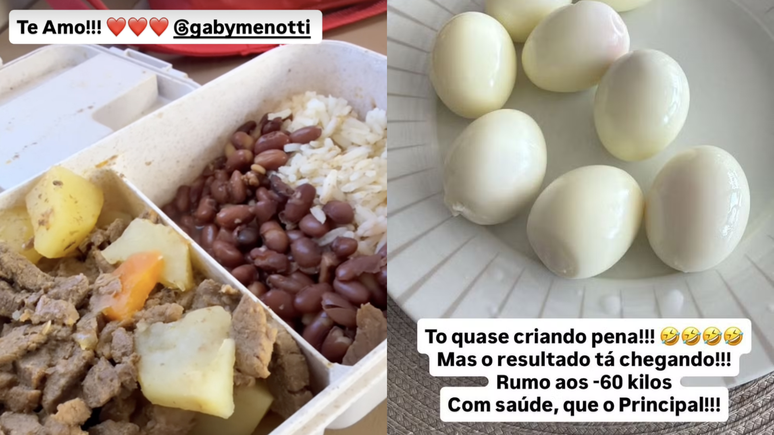 Após perder 40kg, Fabiano Menotti compartilha rotina com alimentação regrada