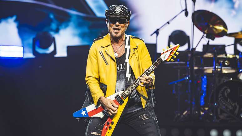 Rudolf Schenker, guitarrista do Scorpions, em 2025 -