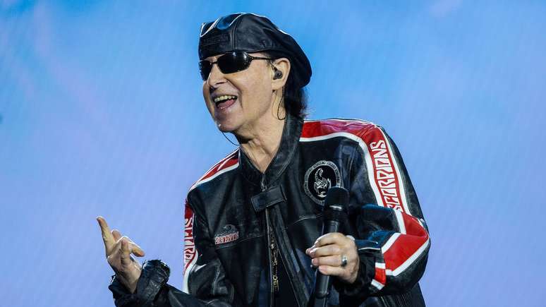 Klaus Meine, vocalista do Scorpions, em 2025