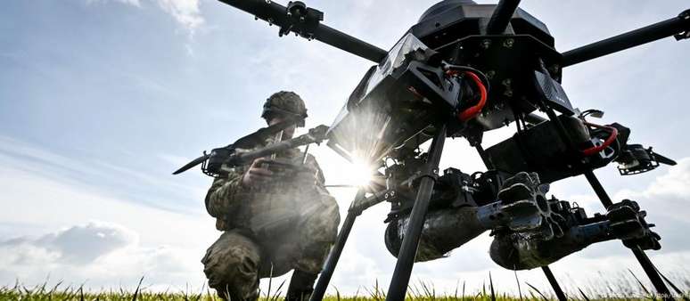 A guerra na Ucrânia levou à proliferação de fabricantes de drones no país