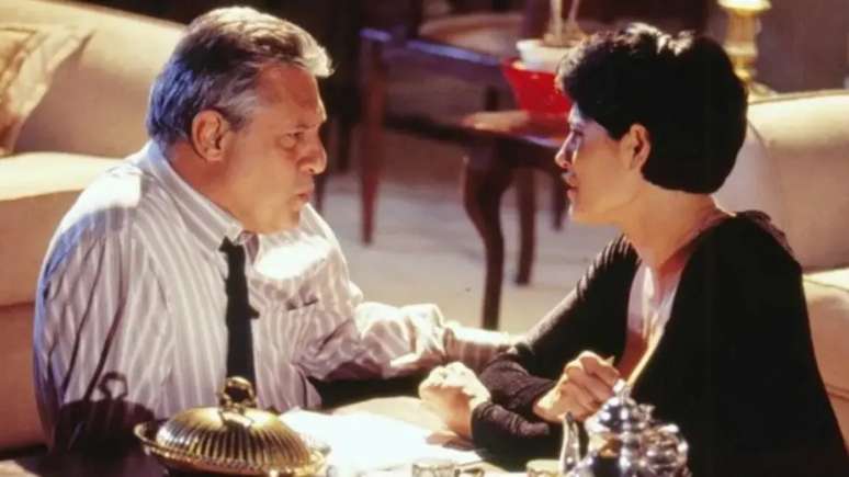 Otávio (Antônio Fagundes) e Diná (Christiane Torloni) em 'A Viagem'