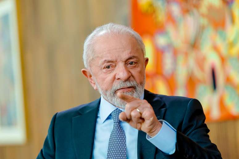 O presidente Lula (PT)