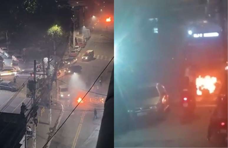 Protestos na zona sul de São Paulo