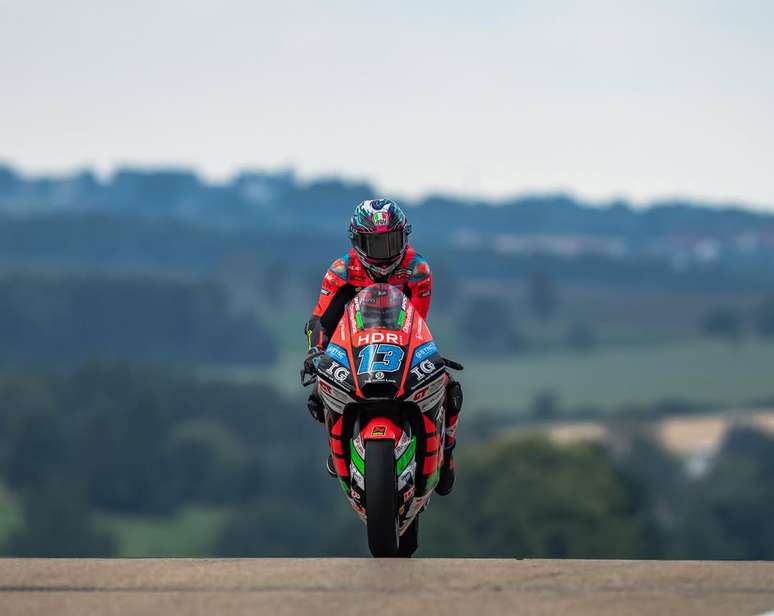 Piloto italiano lidera treino classificat&oacute;rio com vantagem em Sachsenring 