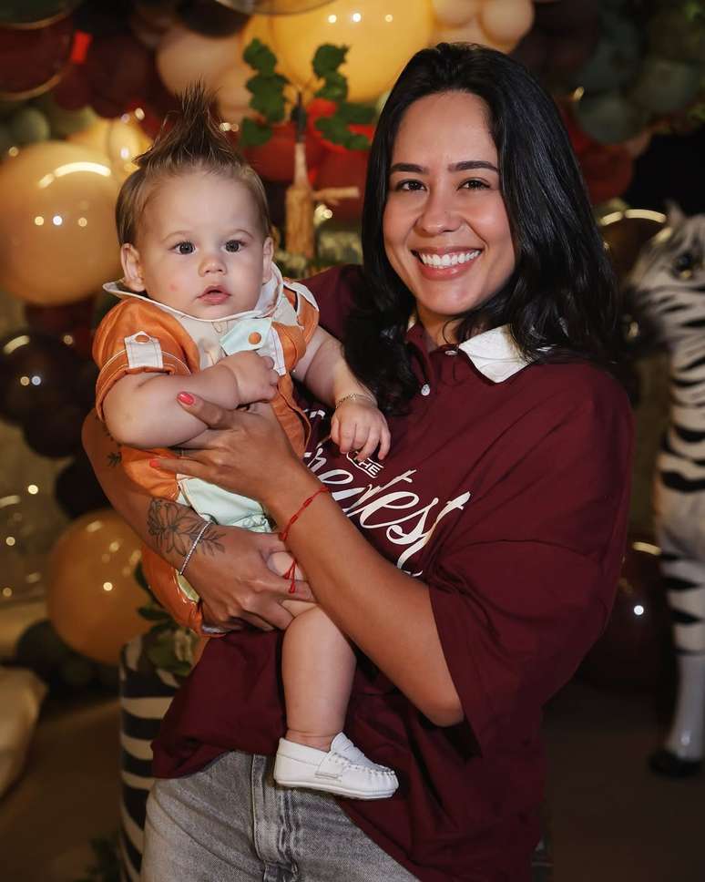 Monyque Isabella and Godson, José Leonardo Monyque Isabella and Godson, José Leonardo