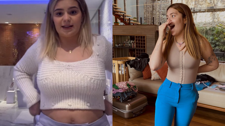 Viih Tube shows herself before and after losing 15 kg and plastic surgery: “They discouraged me so much”
